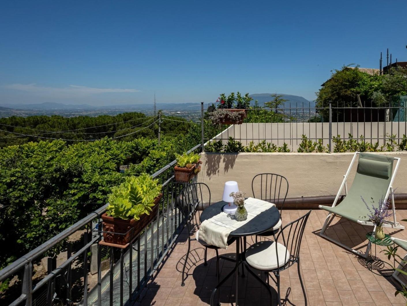 App. Con Terrazza Panoramica In Centro-Montefalco Ngoại thất bức ảnh